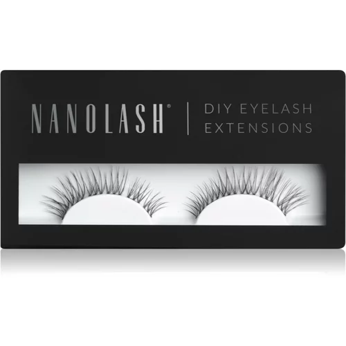 Nanolash DIY Eyelash Extensions šopaste lepilne trepalnice brez vozlička Innocent 36 kos