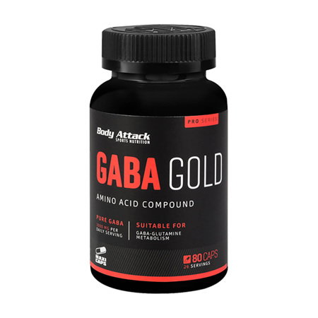 Body Attack Gaba Gold, 80 kapsul, (20695431) Slike