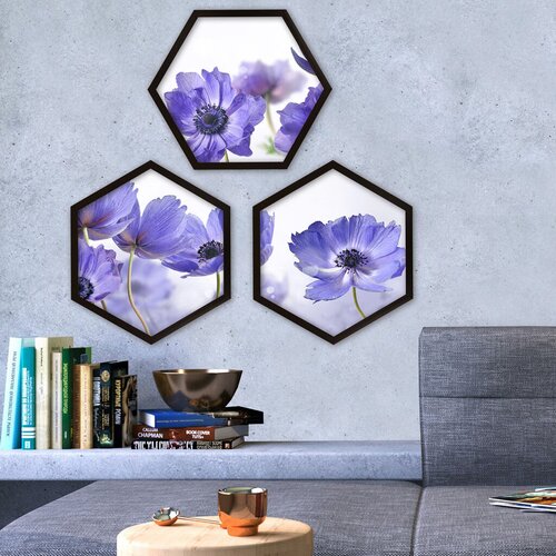 Wallity Uokvirena slika 6GEN168033, 35x35 cm, 3 dijela Cene