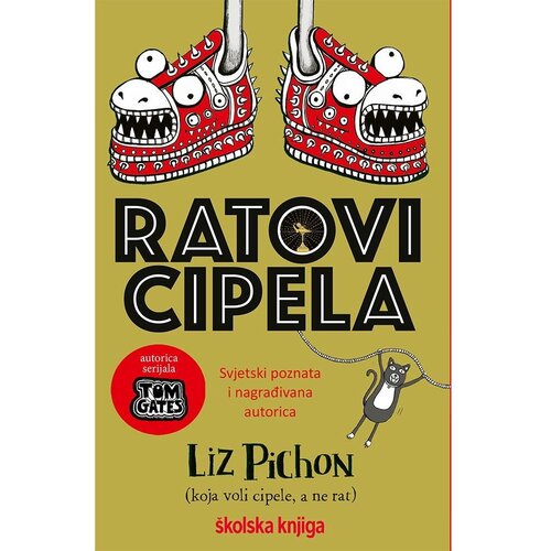 &amp;Scaron;kolska knjiga Ratovi cipela, Liz Pichon Slike