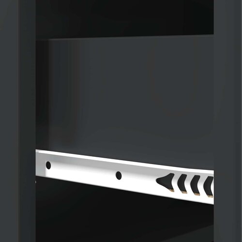  Ormar s ladicama Crna 66 x 34,5 x 92 cm Konstruirano drvo Slike