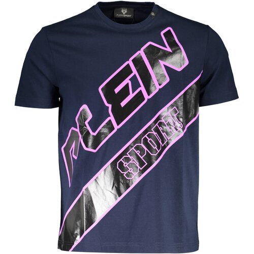 Plein Sport SHORT SLEEVE T-SHIRT MEN BLUE Slike