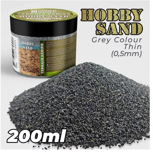Green Stuff World thin sand - dark grey colour (200ml) Cene
