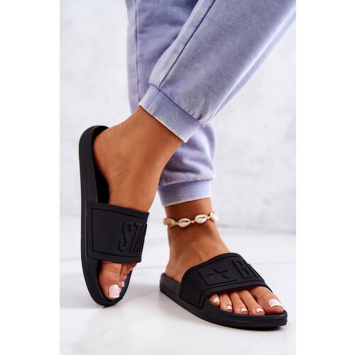 Big Star Women's Flip Flops Black Cene