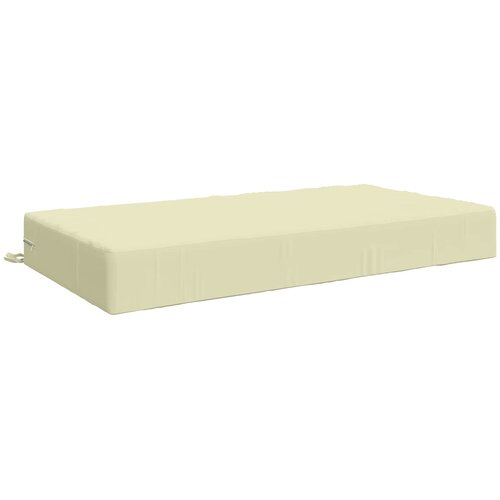  Jastuk za sjedalo SOEST 100% poliester Krem 120 x 80 x 15 cm Slike