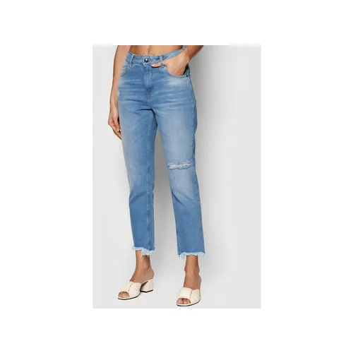 Sisley Jeans hlače 4OF157706 Modra Regular Fit
