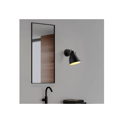 Opviq vall lamp zidna crna lampa Spotkafası 13793 Slike