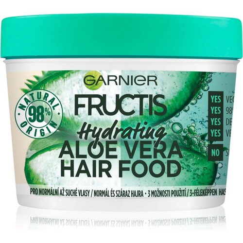 Garnier Fructis Hair Food Aloe Vera hranljiva maska za normalne do suhe lase 390 ml Cene