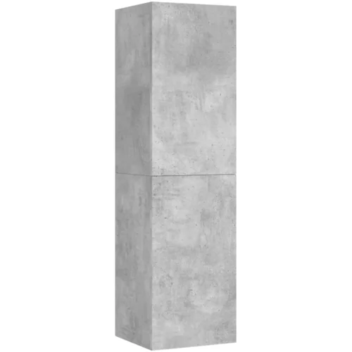 vidaXL TV omarica betonsko siva 30,5x30x110 cm iverna plošča, (20912519)