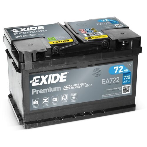 Exide akumulator premium carbon 12 v 72 ah +d Slike