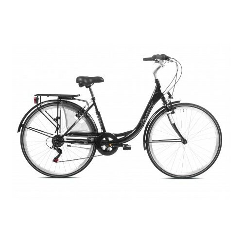 Capriolo tour-diana city 28''/6HT crno-beli ženski bicikl Slike