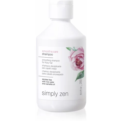 Simply Zen Smooth & Care Shampoo šampon za glajenje las proti krepastim lasem 250 ml
