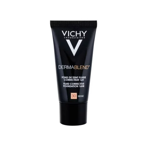 Vichy Dermablend™ Fluid Corrective Foundation SPF35 tekući korekcijski puder 30 ml Nijansa 30 beige