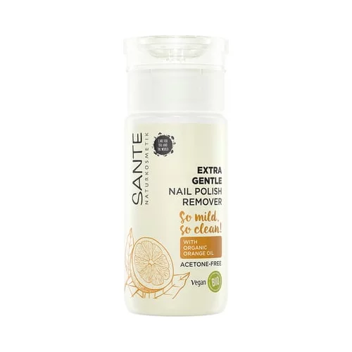 Sante extra gentle nail polish remover