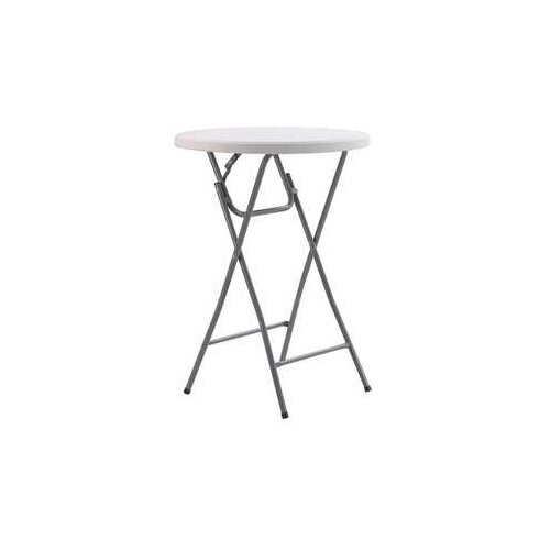  Okrugli barski sto 80 cm, beli Cene