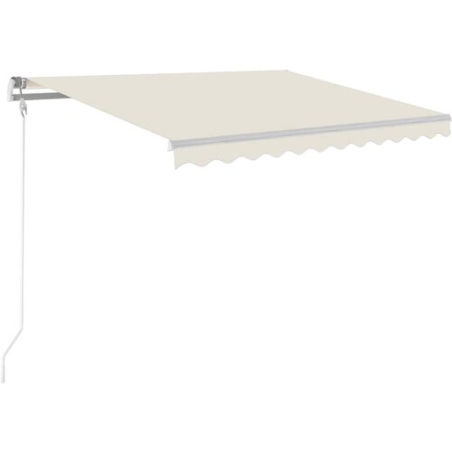 Maison Chic Avtomatsko zložljiva tenda - Senčniki 300x250 cm krem, (22038983) Slike