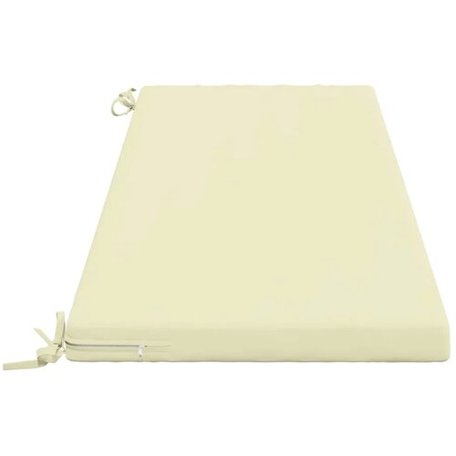  Jastučići za klupe - 2 dijela SOEST 2 kom. 100% poliester Krem - Krem 150 x 50 x 5 cm Poliester Slike