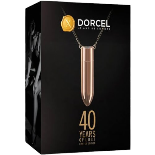 Dorcel - punjiva, vodootporna vibrator ogrlica (ružičasto zlato) Cijene