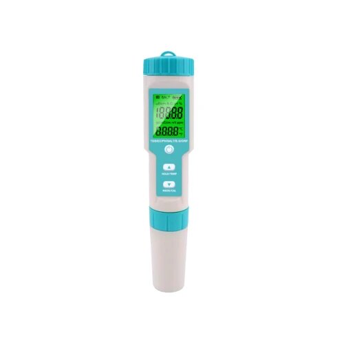 Noyafa C-600 detektor za testiranje kvaliteta vode 7-u-1 – EC / Salinitet / TDS / Temperatura / pH kiselost / ORP / S.G – test vode za piće, bazene, akvarijume, laboratorije, industriju, akvaponiku itd, IP67, LCD ekran Cene