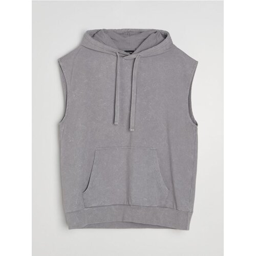 Sinsay Hoodie bez rukava od frotirnog pletiva Cijene