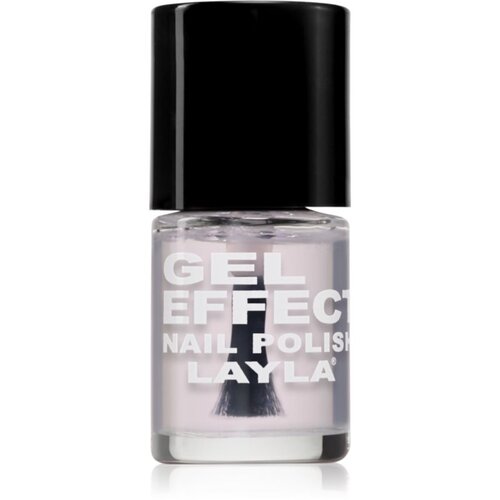 Layla Cosmetics Gel Effect gel lak za nokte bez kori&amp;scaron;tenja UV/LED lampe nijansa n. 19 Top Coat 10 ml Slike