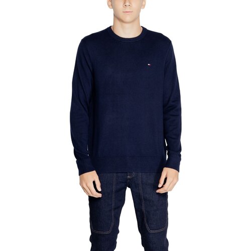 Tommy Hilfiger Puloverji PIMA ORG CTN CASHMERE MW0MW28046 Modra Cene