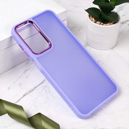 Torbica Shining Camera za Samsung A266B Galaxy A26 5G ljubičasta Slike