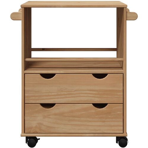 Kuhinjska kolica OTTA 59 x 45 x 80 cm od masivne borovine Slike