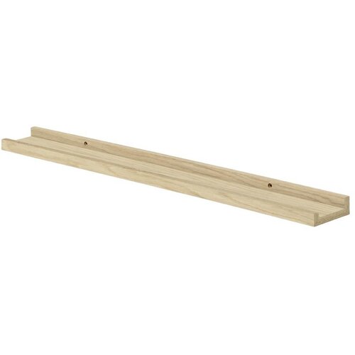  Zidni regal (D x &amp;Scaron; x V: 80 x 9 x 3 cm, Hrast, Opteretivost: 5 kg) Slike