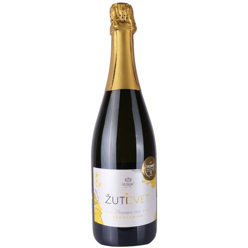 Vinarija Aleksić Penu&amp;scaron;avo vino ALEKSIĆ Žuti cvet 0,75l Slike