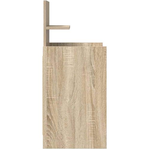  Noćni ormarići s 2 ladice 2 kom sonoma hrast 38x34x80 cm Slike