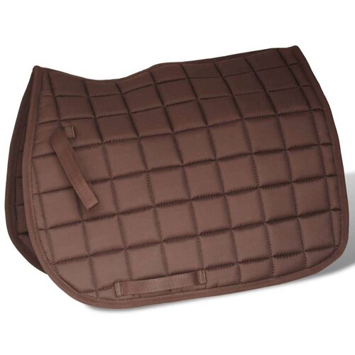 VidaXL Sedlo za Jahanje Komplet 16 od Prave Kože Smeđe 14 cm 5 u 1 Slike