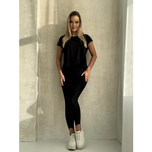 Edoti T-shirt with frill SL Slike