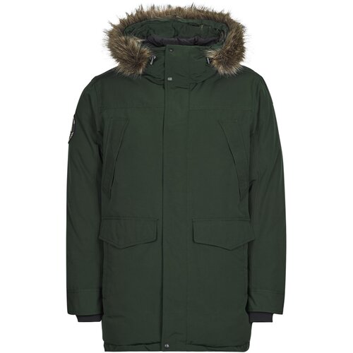 Superdry EVEREST FAUX FUR PARKA JACKET Zelena Slike