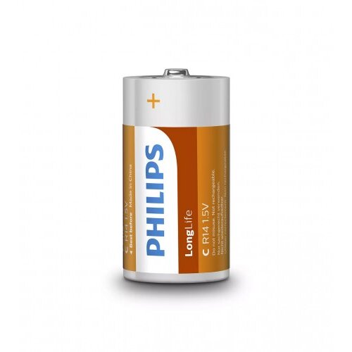 Philips Baterija R14L2B-10 1,5V Longlife 814196 Slike