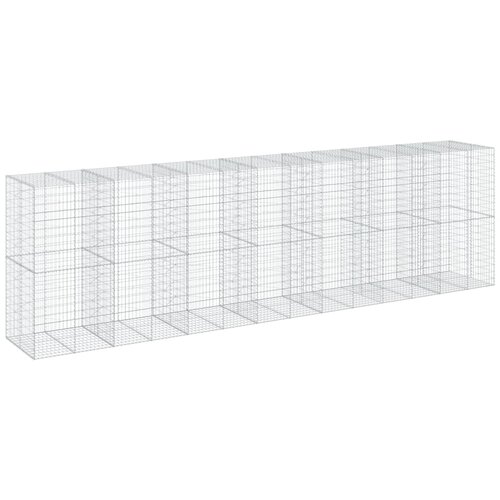  Gabionska ko&amp;scaron;ara s poklopcem 700x100x200 cm pocinčano željezo Slike