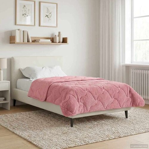  Poletna odeja Roza 155 x 200 cm Mikrofibra in Teddy flis, (5000284523) Cene