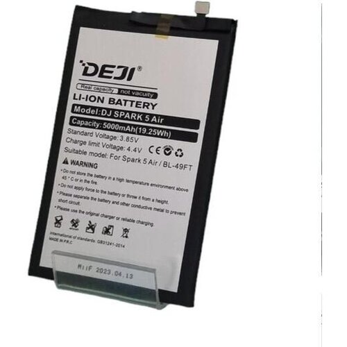  Baterija DEJI za Tecno Spark GO 2020/ Spark 5/ Pop 4 BL-49FT 5000mAh Cene