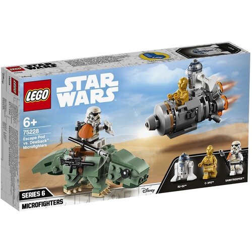 Lego Star Wars Mikrobojevniki Ubežni čolnič proti Dewbacku&amp;trade; - 75228, (632691) Slike