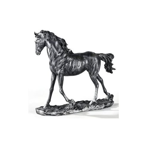 Aberto Design dekorativna figura CY0382, 30x12x43 cm, srebrna boja Cene