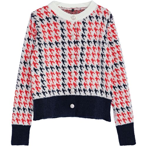Trendyol Ecru Boucle Thread Self-Patterned Knitwear Cardigan Cene