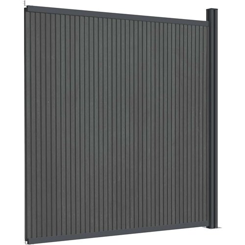  za ogradu WPC sivi 173 x 186 cm Slike