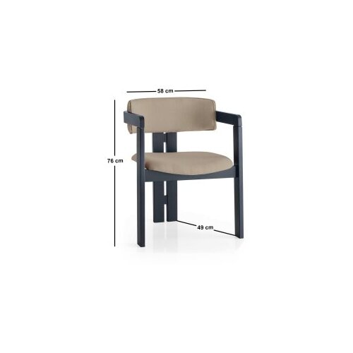 Hanah home trpezarijska stolica CO 002 Slike