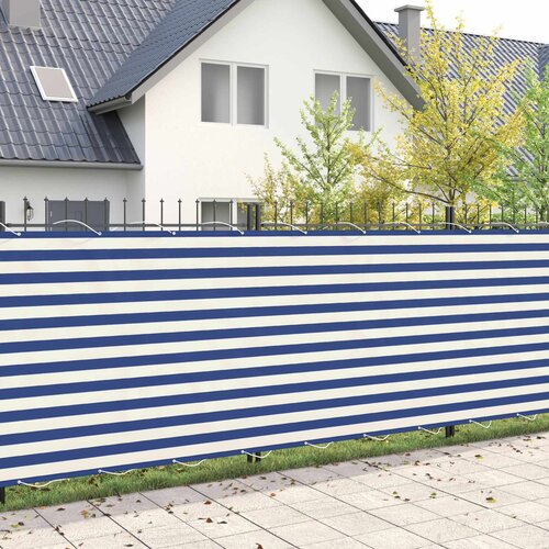  Zaslon za privatnost na balkonu 180 x 1000 cm Polyester Plava Cene