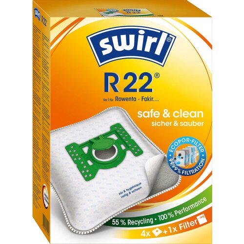 SWIRL Vrečke za sesalnik R22/4 MicroPor PLUS PureAir, (5000339862) Slike