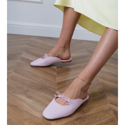 D/CEO Pink closed-toe sandals on a flat sole Matila Slike