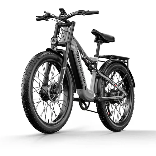 Shengmilo Električno kolo 2000 W Ebike 48 V 17,5 AH baterija 26"X3" Fat Tire do 45+KM/H & 60 KM gorsko električno kolo za dolge razdalje na plaži, (21581920)