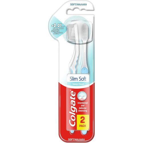 Colgate Slim soft Deep clean četkica za zube 2kom Cene