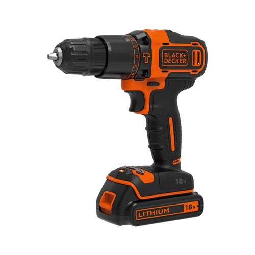 Black & Decker BDCHD18K akumulatorska bušilica/izvijač, 2 brzine, kofer (18 V, 1,5 Ah)