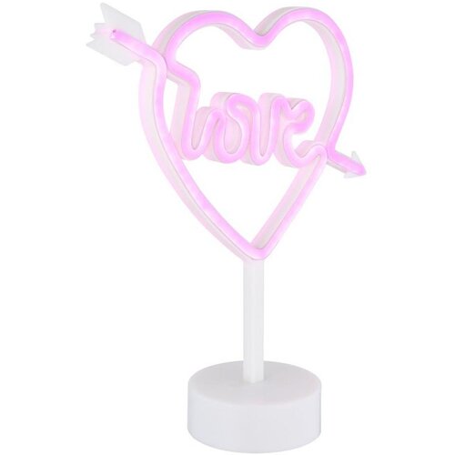 Globo 28066 - LED Neonska stona dekoracija ARMOR LED/2W/3xAA srce Cene